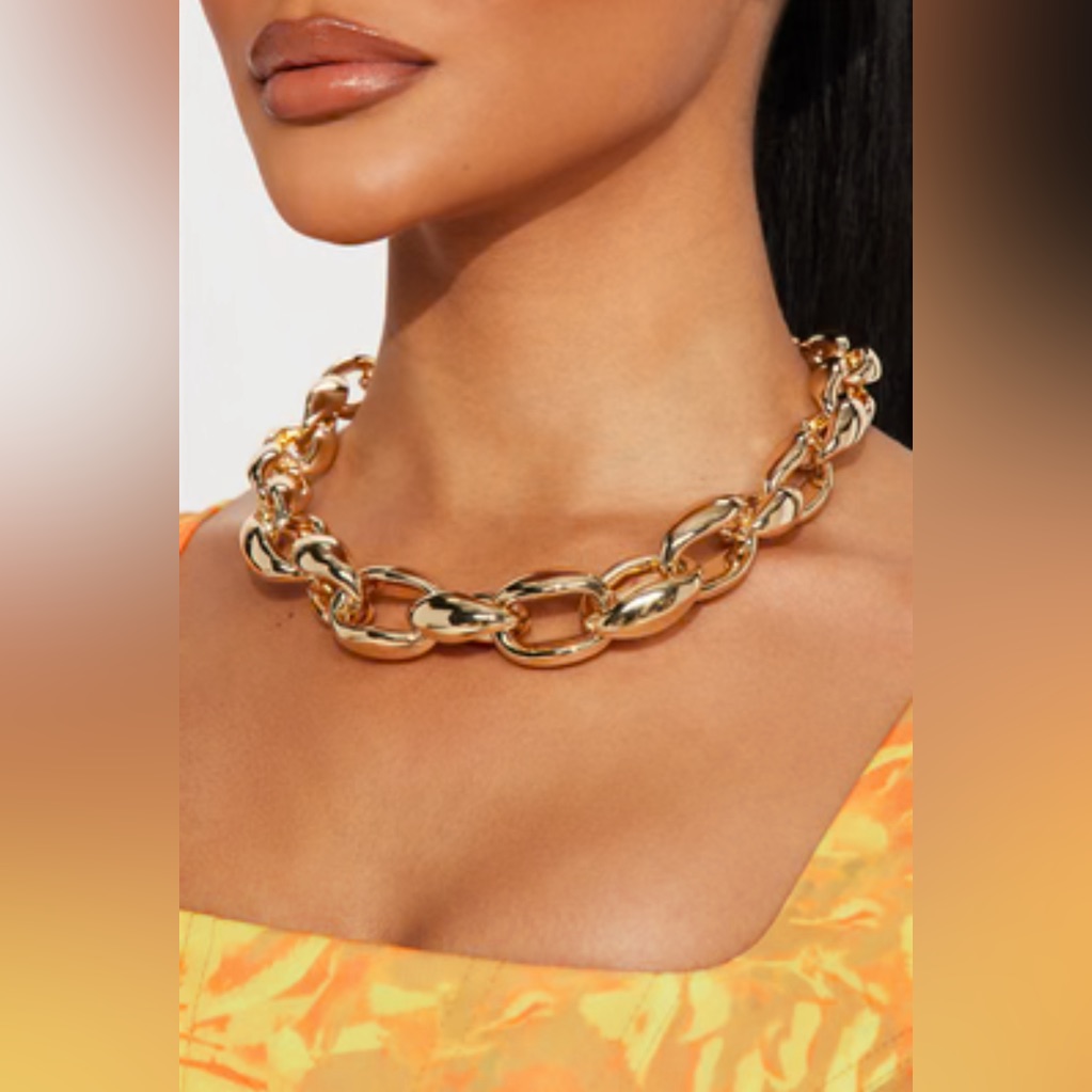 Fashion Nova Cant Buy Class Necklace 29$
